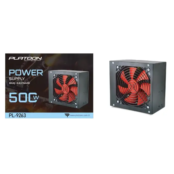 Platoon PL-9261 500W Gaming Pc Power Supply