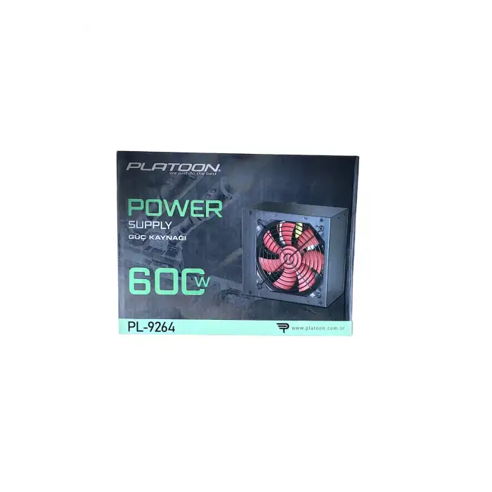 Platoon PL-9264 600W 12 CM Fanlı Güç Kaynağı