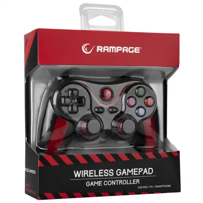 Rampage Sg-r707, Pc/ps3/akıllı Telefon/tv Box, Kablosuz, Bluetooth, Gamepad