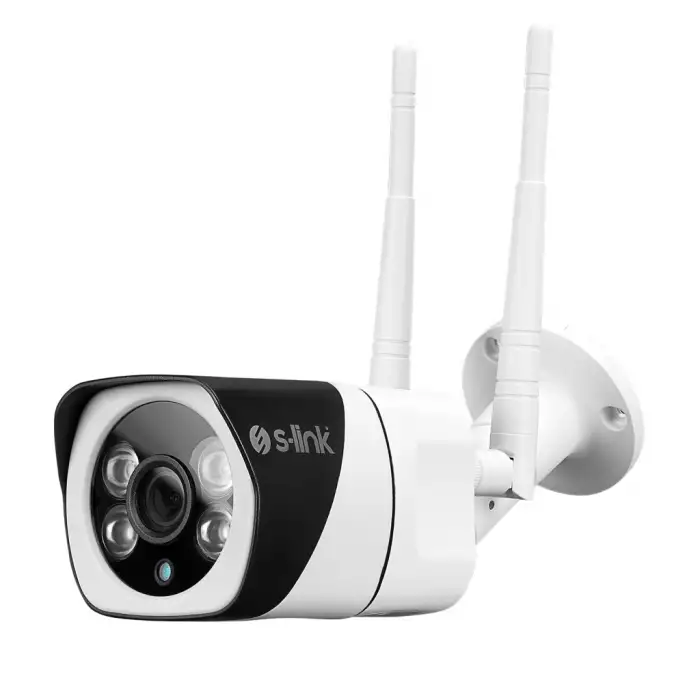 S-lınk Df-803w, Güvenlik Kamerası, Wifi, 2mpix, 3.6mm Lens, 10m. Gece Görüşü, Micro Sd Kartlı, Tuya Yazılım