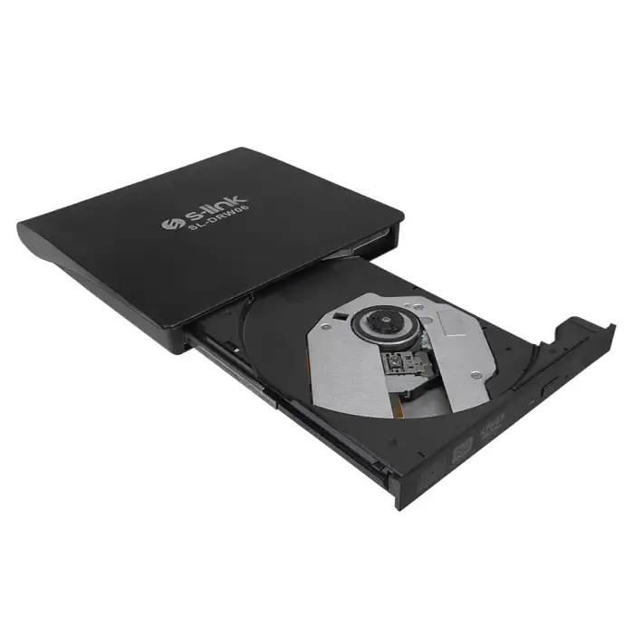 S-lınk Sl-drw06, Usb 3.0, External, Siyah, Slim, Cd-r/dvd-r/rw Optik Okuyucu/yazıcı
