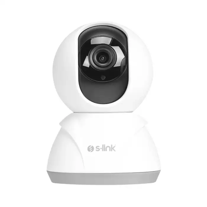 S-lınk Sl-ınd02, Ev/bebek Güvenlik Kamerası, Wifi, 3mpix, 3.6mm Lens, 10m. Gece Görüşü, Hareket Algılama, İki Yönlü Ses, Micro Sd Kartlı, Tuya Yazılım