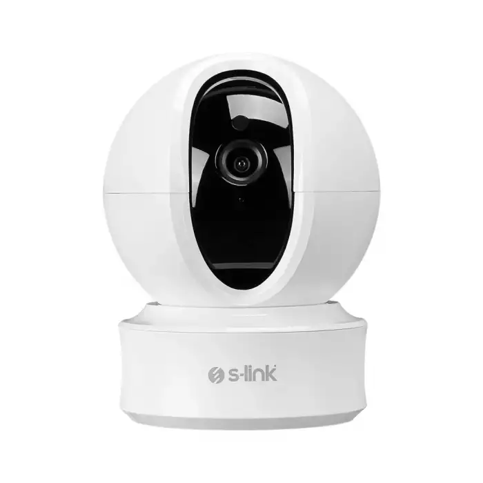 S-lınk Sl-ınd04, Ev/bebek Güvenlik Kamerası, Wifi, 2mpix, 3.6mm Lens, 10m. Gece Görüşü, Hareket Algılama, İki Yönlü Ses, Micro Sd Kartlı, Tuya Yazılım