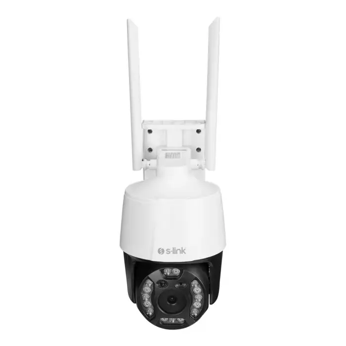 S-lınk Sl-ptz02, Akıllı Güvenlik Kamerası, Wifi, 3mpix, 2,8mm Lens, 25m. Gece Görüşü, Hareket Algılama, İki Yönlü Ses, Micro Sd Kartlı, Tuya Yazılım