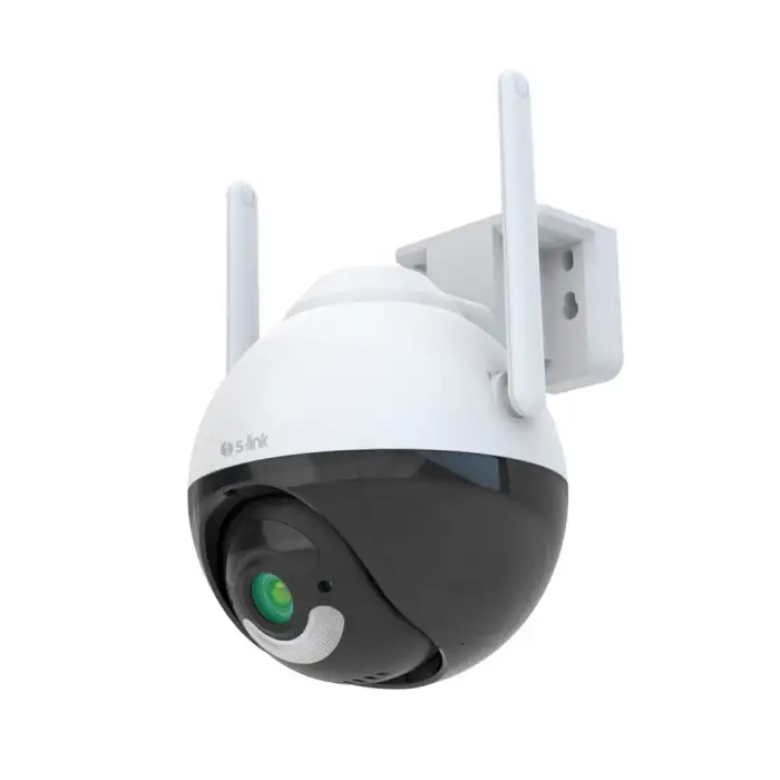 S-lınk Sl-ptz04, Akıllı Güvenlik Kamerası, Wifi, 4mpix, 3.6mm Lens, 25m. Gece Görüşü, Hareket Algılama, İki Yönlü Ses, Micro Sd Kartlı, Tuya Yazılım