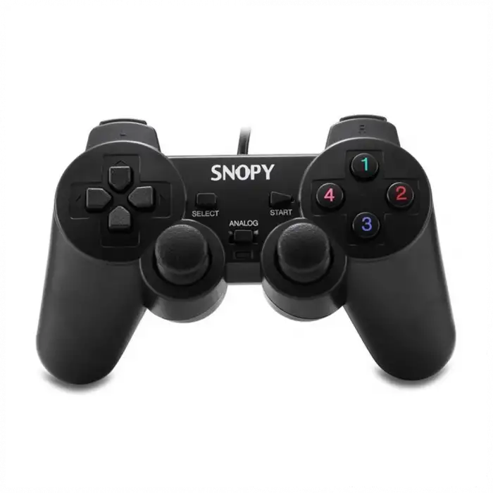 Snopy Sg-401, Usb/pc/ps3, 1.8mt Kablolu, Çift Titreşimli, Gamepad
