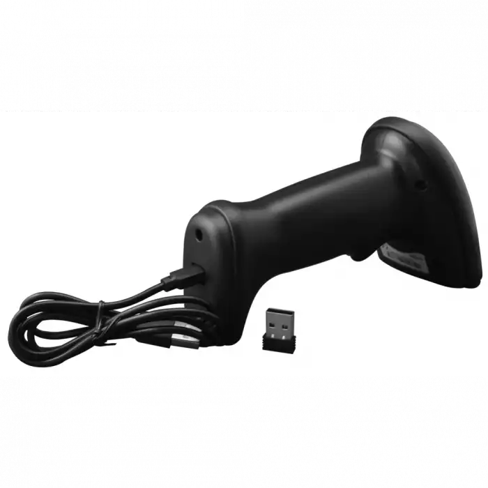 Sunlux Xl-9221b, El Tipi, Laser, Kablosuz, Usb (dongle), 2d Karekod, Barkod Okuyucu