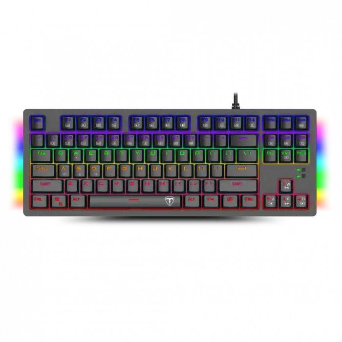 T-dagger Balı, T-tgk311, Usb Kablolu, Türkçe Q,  Rainbow Rgb, Mechanical, Blue Switch, Gaming Klavye (powered By Redragon)