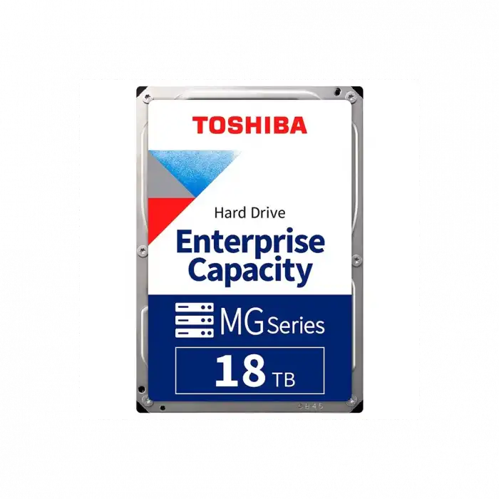 Toshıba Enterprıse, Mg09aca18te, 3.5, 18tb, 512mb 7200 Rpm, 7/24 Güvenlik, Data Center, Nas, Server, Hdd