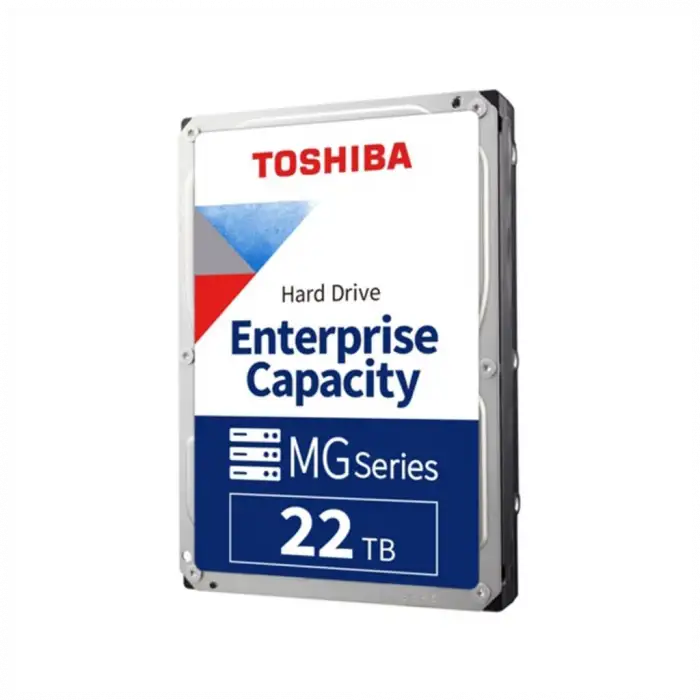 Toshıba Enterprıse, Mg10afa22te, 3.5, 22tb, 512mb 7200 Rpm, 7/24 Güvenlik, Data Center, Nas, Server, Hdd