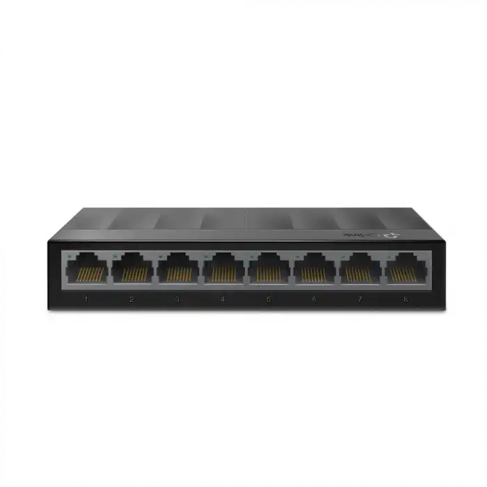 Tp-lınk Ls1008g, Green Tech, 8 Port Gigabit, Yönetilemez, Masaüstü Switch