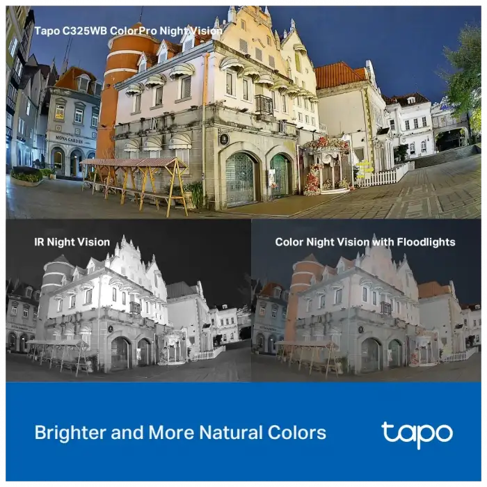 Tp-lınk Tapo C325wb, 2k Qhd, Dış Mekan, Ip66, Wifi-ethernet, Renkli Gece Görüşü, İki Yönlü Ses Güvenlik Kamerası