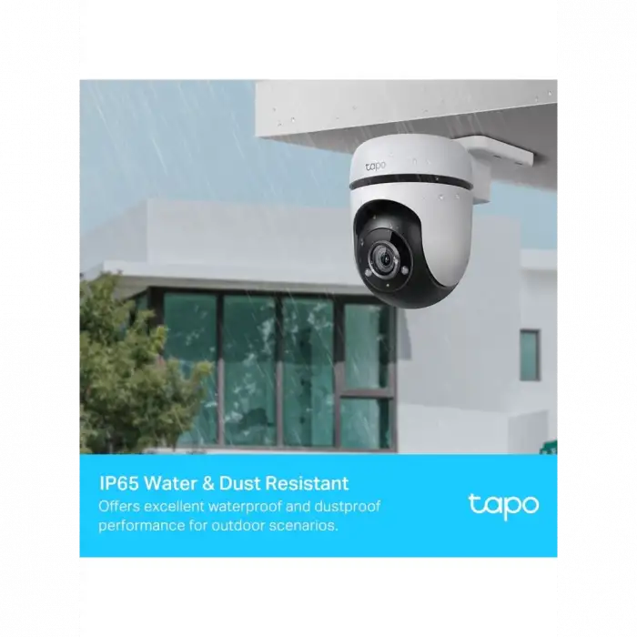 Tp-lınk Tapo C500, 1080p, Yatay Dikey Dış Mekan  Ip65, Wifi, Gece Görüşü, İki Yönlü Ses Güvenlik Kamerası