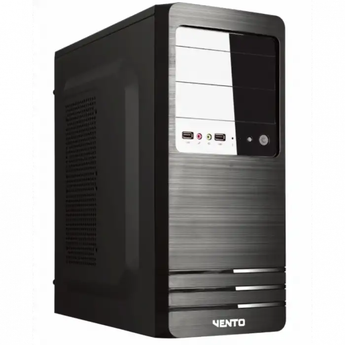 Vento Vs114f Mid Tower, Peak 350w Siyah, Atx Kurumsal Kasa