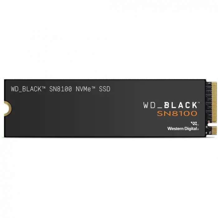 Wd Black Sn8100, Wds100t1x0m, 1tb, 14900/11000, Gen4, Nvme Pcıe M.2 2280,  Ssd