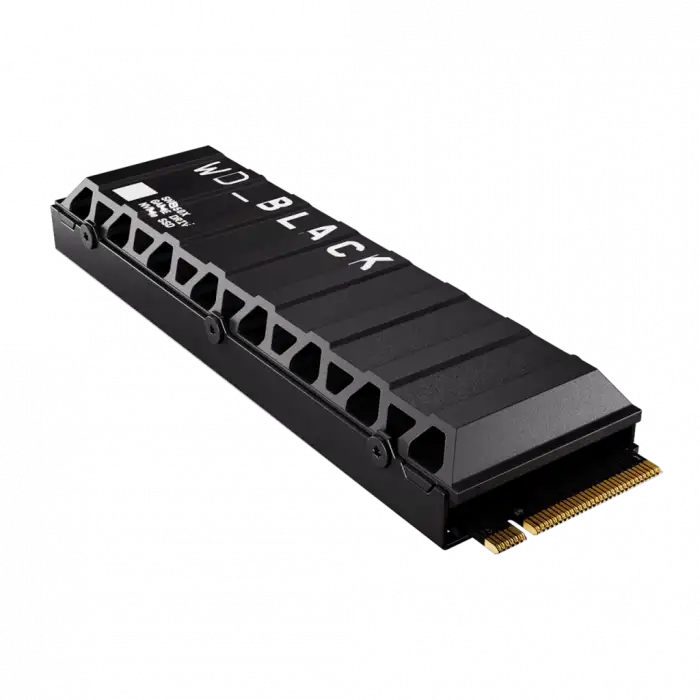 Wd Black Sn850x, Wds400t2xhe, 4tb, 7300/6600, Gen4, Soğutuculu, Nvme Pcıe M.2 2280,  Ssd