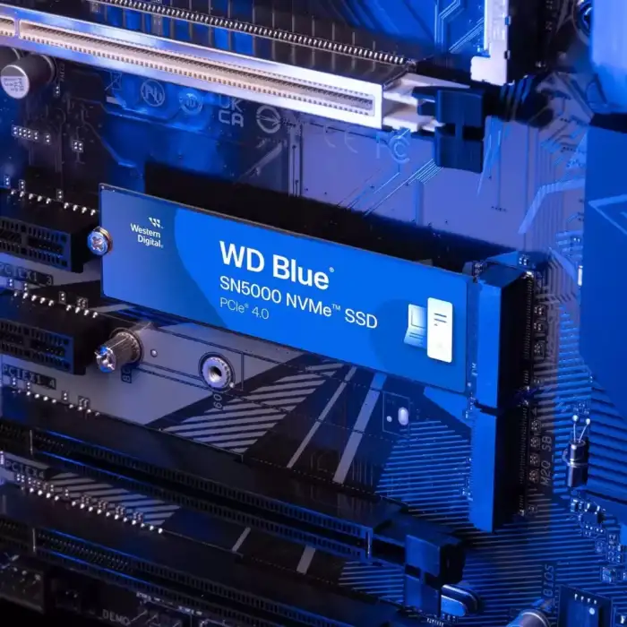 Wd Blue Sn5000, Wds100t4b0e, 1tb, 5150/4900, Gen4, Nvme Pcıe M.2 2280,  Ssd