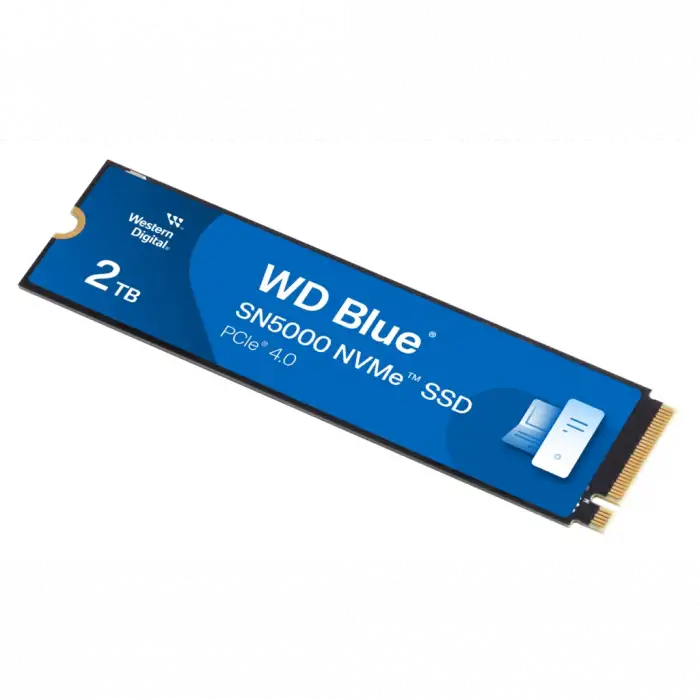 Wd Blue Sn5000, Wds200t4b0e, 2tb, 5150/4850 Gen4, Nvme Pcıe M.2 2280,  Ssd