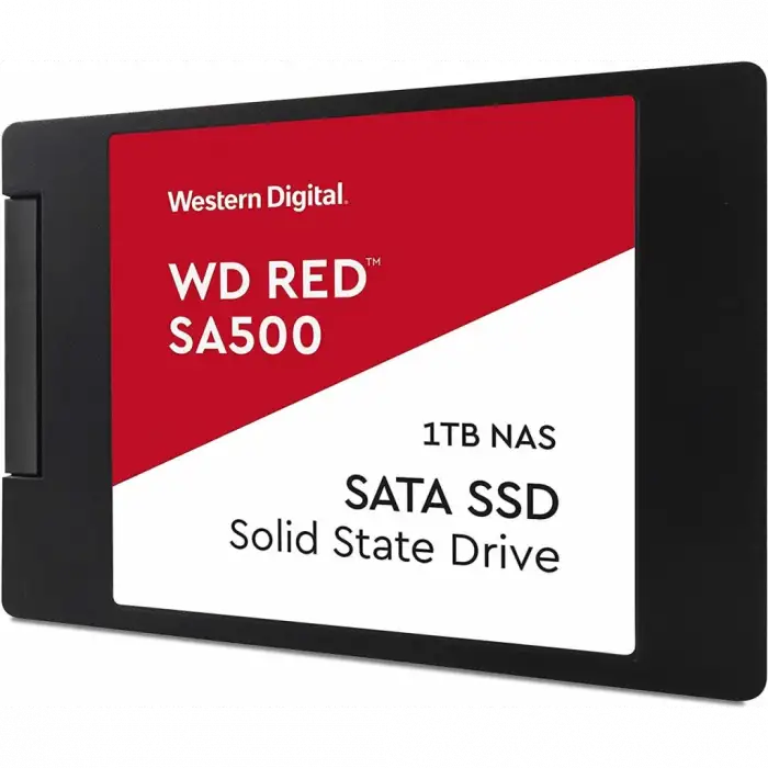 Wd Red Sa500, Wds100t1r0a, 1tb, 560/530, Server Ve Nas İçin Enterprise, 2,5 Sata, Ssd