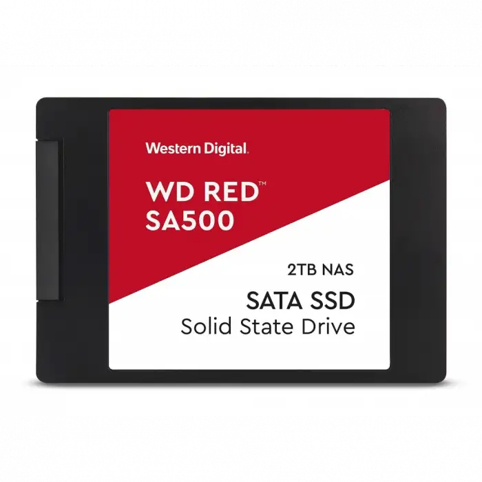 Wd Red Sa500, Wds200t2r0a, 2tb, 560/530, Server Ve Nas İçin Enterprise, 2,5 Sata, Ssd