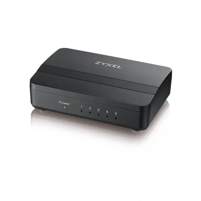 Zyxel Gs-105s V2, 5 Port, Gigabit, Yönetilemez, Masaüstü Switch