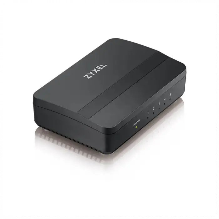 Zyxel Gs-105s V2, 5 Port, Gigabit, Yönetilemez, Masaüstü Switch