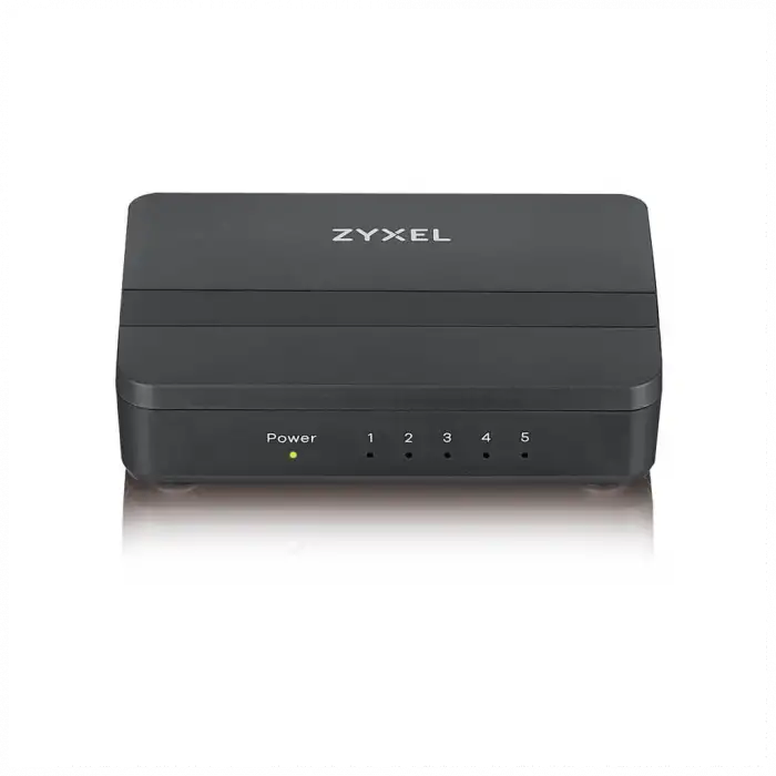 Zyxel Gs-105s V2, 5 Port, Gigabit, Yönetilemez, Masaüstü Switch