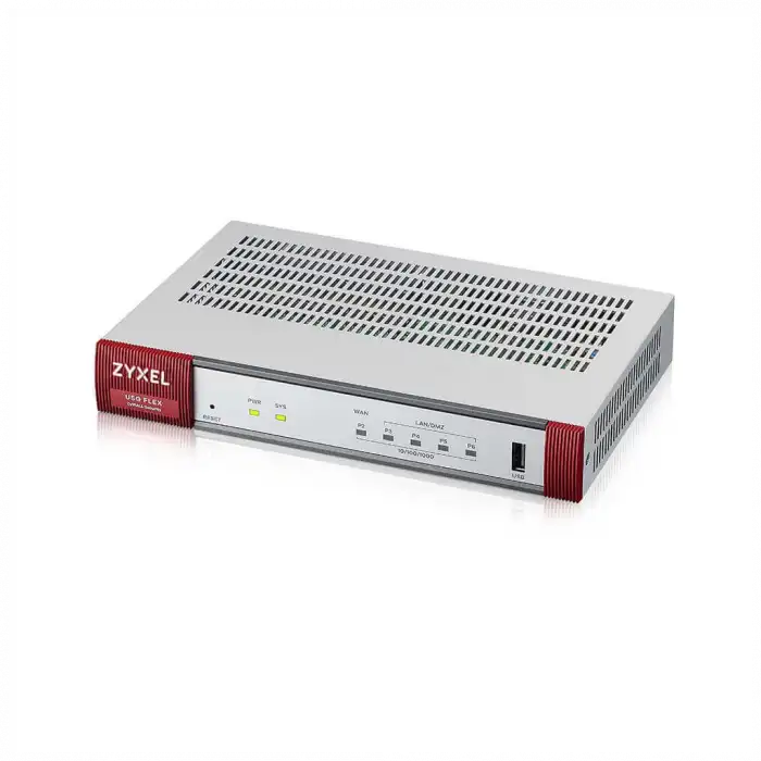 Zyxel Zywall Usg Flex100, Firewall Cihazı, +1 Yıllık Lisans Dahil (50 Kullanıcı)