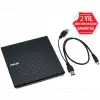 Asus Sdrw-08d2s-u Lite, Usb 2.0, External, Siyah, Slim, Optik Okuyucu/yazıcı