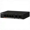 Dahua Pfs3006-4et-60-v2, 4 Port, Megabit, Poe 60w, 2 Port Uplink, Yönetilemez, Masaüstü Switch