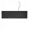 Dell Kb216-bk-ınt, Siyah, Usb Kablolu, İngilizce, Multimedya Klavye