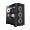 Gamdıas Athena M3, 750w, 80+ Bronze, Tempered Glass, Type-c, Mesh Ön Panel, Argb, Atx, Gamıng Kasa
