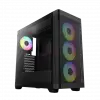 Gamdıas Athena M3, 750w, 80+ Bronze, Tempered Glass, Type-c, Mesh Ön Panel, Argb, Atx, Gamıng Kasa