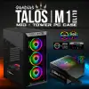 Gamdıas Talos M1 Elite, 750w, 80+ Bronze, Tempered Glass, Argb, Atx Gamıng Kasa