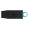 Kıngston Dtx/64gb Usb 3.2 Data Traveler Exodia  Gen 1 Flash Disk (siyah - Turkuaz)