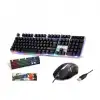 Platoon Pl-357 Led Işıklı Oyuncu Türkçe Q Klavye Mouse Set