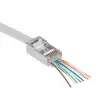 S-lınk Sl-cob24p, Rj45, Yeni Nesil Jac, Utp, Cat6, Metal (100lü Paket)