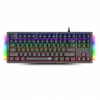 T-dagger Balı, T-tgk311, Usb Kablolu, Türkçe Q,  Rainbow Rgb, Mechanical, Blue Switch, Gaming Klavye (powered By Redragon)