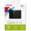 Toshıba Hdtp310ek3aa, Canvio Ready, 1tb, 2.5 Usb 3.0, Taşınabilir, Harici Hdd, (black)