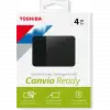 Toshıba Hdtp340ek3ca, Canvio Ready, 4tb, 2.5 Usb 3.0, Taşınabilir, Harici Hdd, (black)