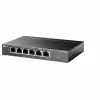 Tp-lınk Tl-sg1006pp, 6 Port, Gigabit, 4 Port Poe 64w, Yönetilemez, Metal Kasa, Masaüstü Switch