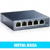 Tp-lınk Tl-sg105, 5 Port, Gigabit, Yönetilemez, Metal Kasa, Masaüstü Switch