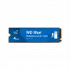 Wd Blue Sn5000, Wds400t4b0e, 4tb, 5500/5000, Gen4, Nvme Pcıe M.2 2280,  Ssd