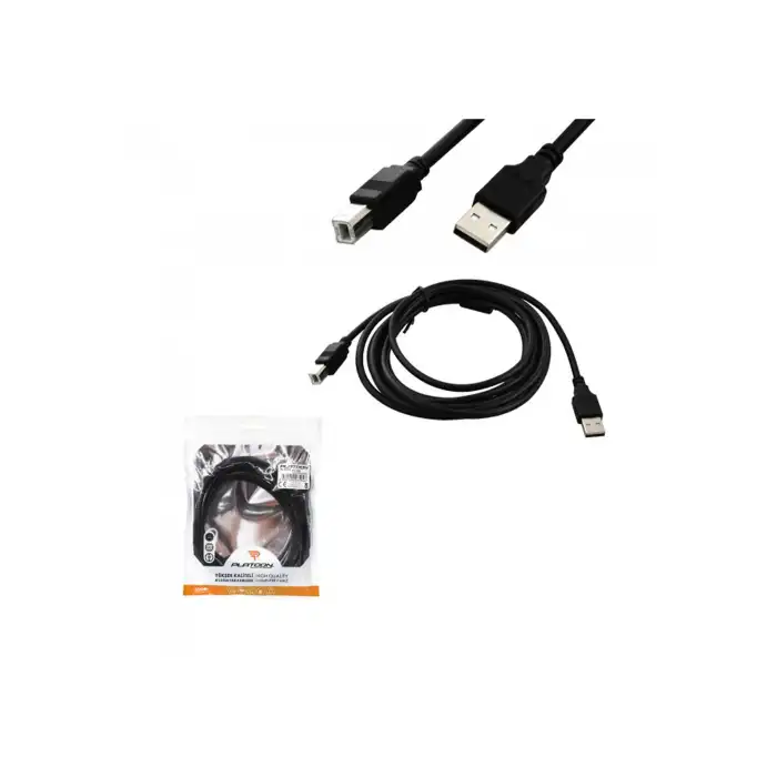 Platoon Pl-6501 1.5M Metre Usb 2.0 Yazıcı Kablosu Printer Kablosu