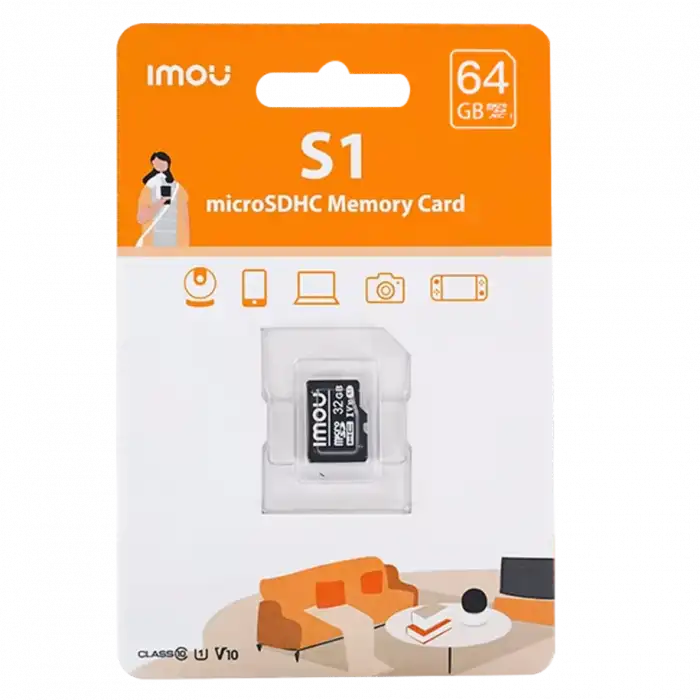 IMOU ST2-64-S1 64GB Micro SD Hafıza Kartı