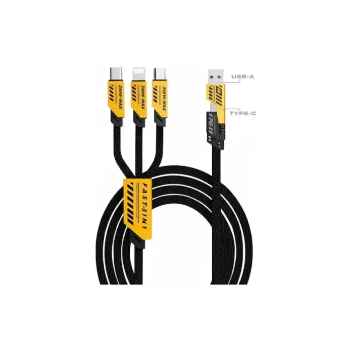 Platoon PL-8917 240W 4in1 Hızlı Şarj Kablosu