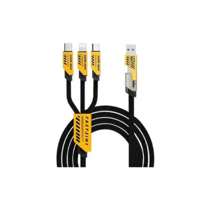 Platoon PL-8917 240W 4in1 Hızlı Şarj Kablosu