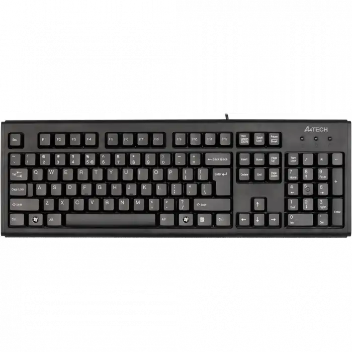 A4 Tech Km-720, Siyah, Usb Kablolu, Türkçe Q, Multimedya Klavye