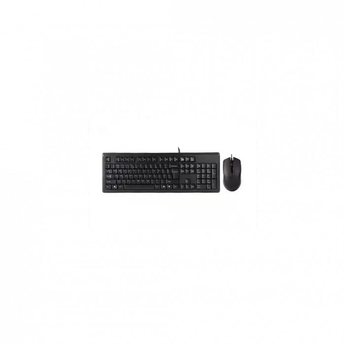 A4 Tech Kr-9276, Siyah, Usb Kablolu, Türkçe Q, Multimedya, Klavye Mouse Set
