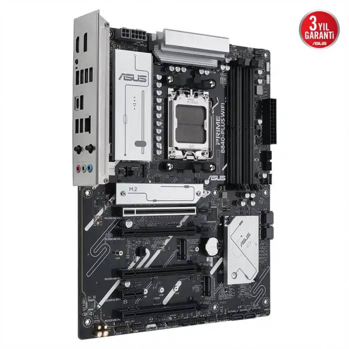 ASUS PRIME B840-PLUS WI-FI, 4xDDR5, 3x M.2, HDMI, DP, Type-C, WI-FI 6E, Bluetooth 5.3, AM5 Soket GAMING Anakart